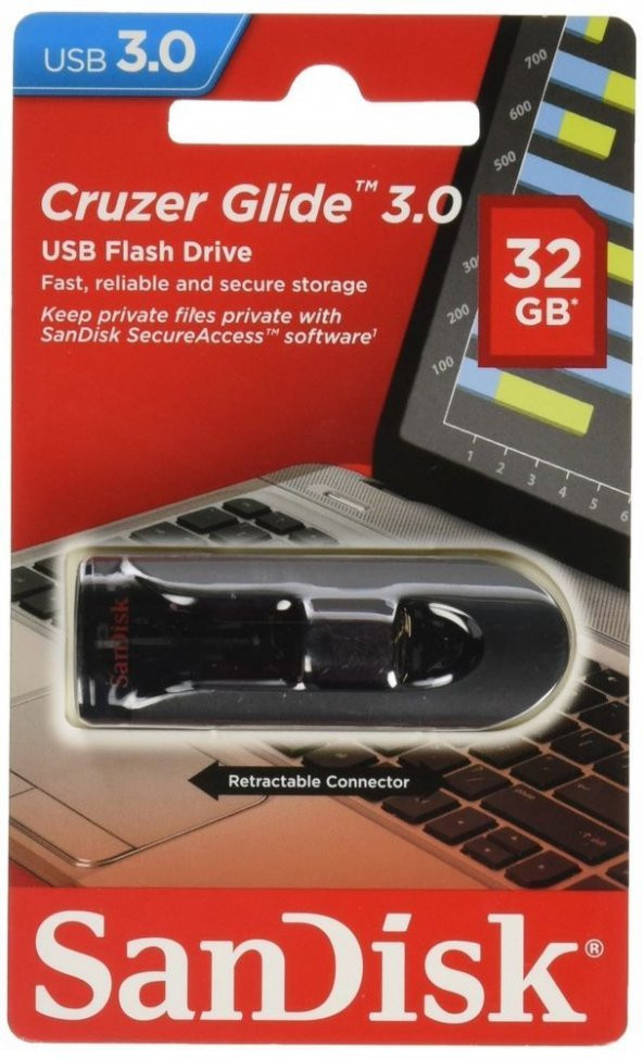 Sandisk Cruzer Glide 32GB USB 3.0 Usb Bellek