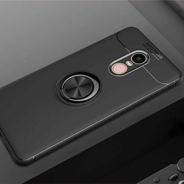 Xiaomi Redmi Note 4X Ravel Silikon Kılıf kapak Siyah