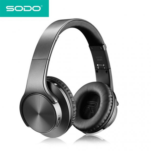 Orijinal SODO MH5 NFC Bluetooth Kulaklık & Hoparlör Siyah
