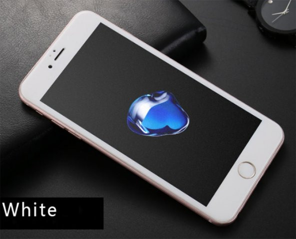 Apple iphone 6 3D Mat Cam Ekran Koruyucu - 7