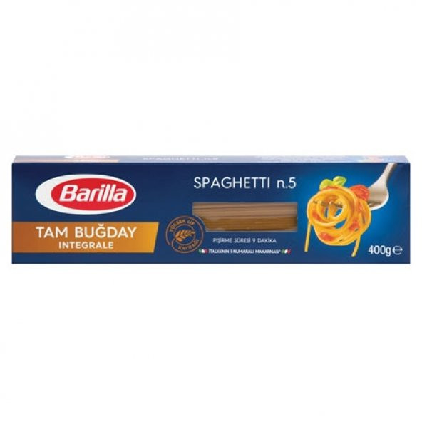 Barilla Integrale Spaghetti Tam Buğday Makarna 400gr