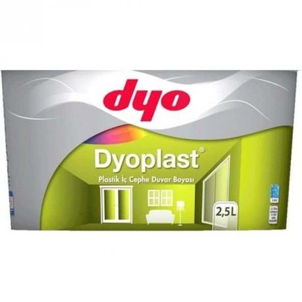 Dyo Dyoplast Plastik İç Cephe Boyası 2.5 Lt ( TÜM RENKLER )