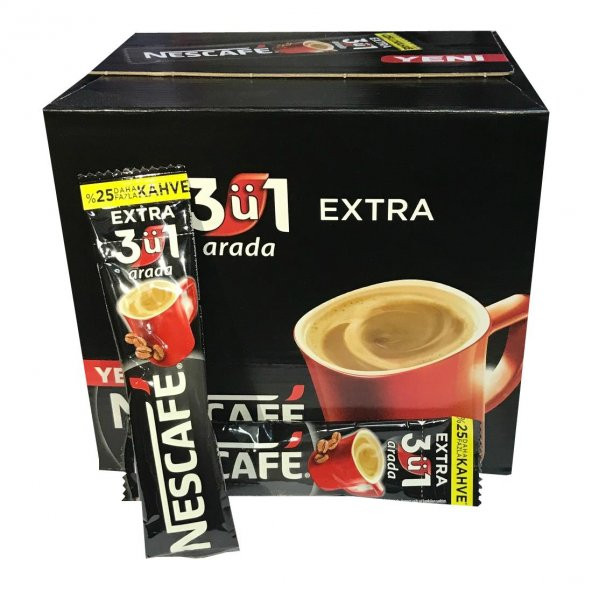 Nescafe 3 ü1 Arada Extra (48 li Kutu), 4 Adet