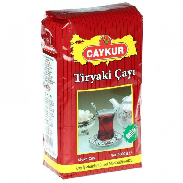 Çaykur Tiryaki Çay 1000g, 12 adet ( Toplam 12 Kg)