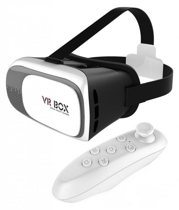 Sanal Gerçeklik 3D Gözlük ve Bluetooth Uzaktan Kumanda