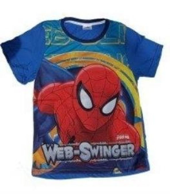 Spiderman Örümcek Adam Çocuk Yazlık Pijama Takımı 5 Yaş