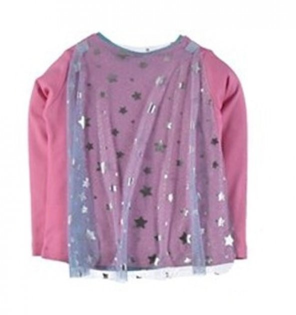 Frozen Elsa Pelerinli Pijama Takımı - Pembe Mavi FZ-12395 - 2