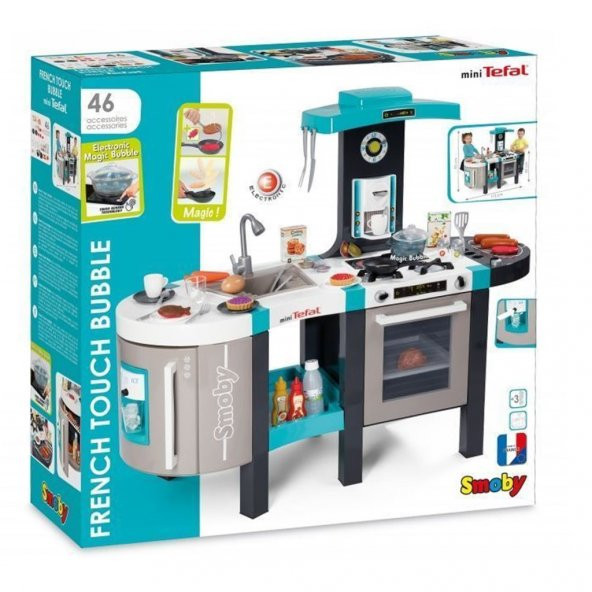Tefal French Touch Bubble Oyuncak Mutfak Seti - Dev Boy 311206 - 8