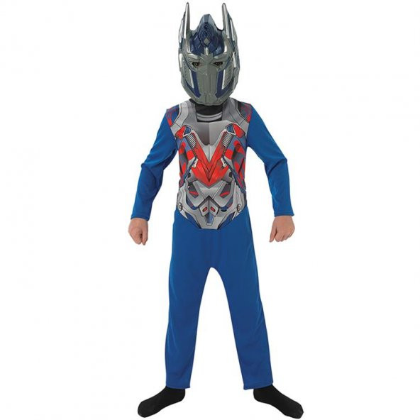 Transformers Kostümü Optimus Prime Çocuk Kostümü 3-6 Yaş - 2