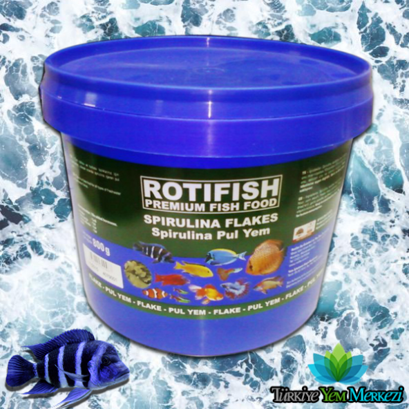 Rotifish Spirulina Flakes 50 Gram