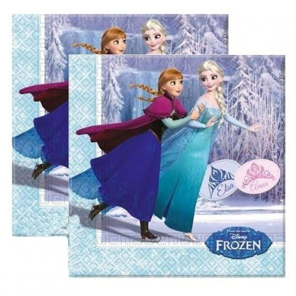 Frozen Peçete - Elsa Peçete 20li