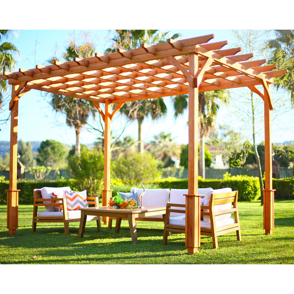 Mandu Ahşap Pergole /Kamelya - 2