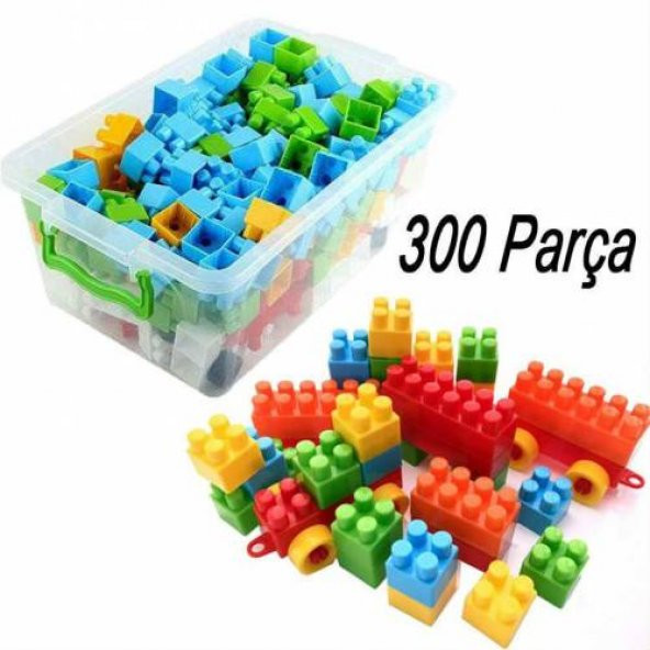 300 Parça Lego Seti Özel Saklama Kutusu İçersinde 1.Kalite Zeka G
