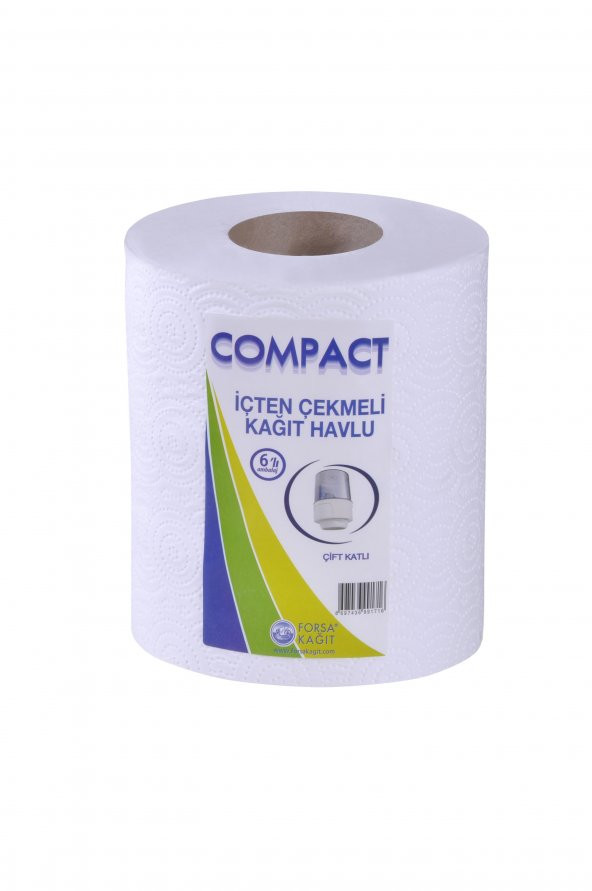 Compact İçten Çekmeli Kağıt Havlu 4 kg ( 6 rulo )