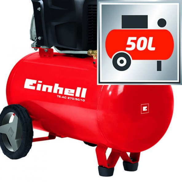 Einhell TE-AC 270/50/10 50 LT Kompresör 10 Bar - 3