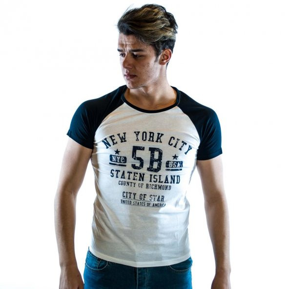 ERKEK TARZ COOL BASKILI T-SHİRT,TİŞÖRT