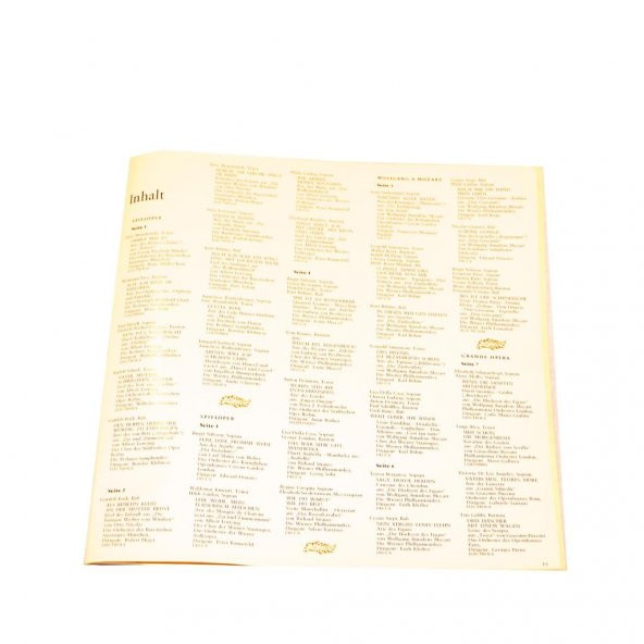 PLAK-7LP LİK SET OPERA FESTİVALİ "Festliche Oper"MOZART-VERDİ&PUC - 2