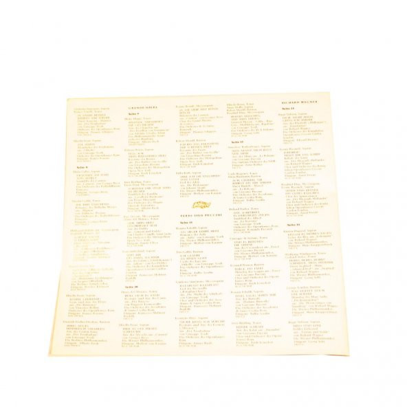 PLAK-7LP LİK SET OPERA FESTİVALİ "Festliche Oper"MOZART-VERDİ&PUC - 3