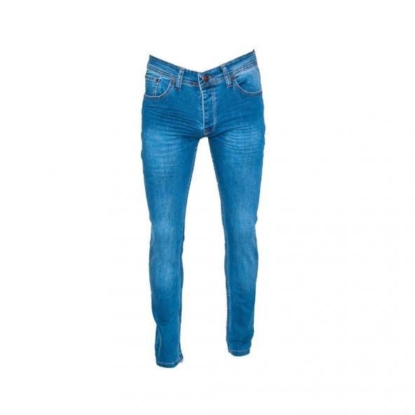 ERKEK İCE PLANET SLİM FİT DAR PAÇA JEAN KOT PANTOLON - 1