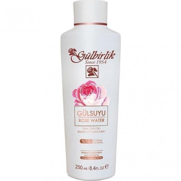 Gülbirlik Rosense Gül Suyu 100 Doğal 250 Ml Skt: 08/2023 - 2