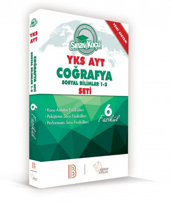 AYT Coğrafya Sosyal Bilimler 1  Konu Anlatımlı Set Benim Hocam