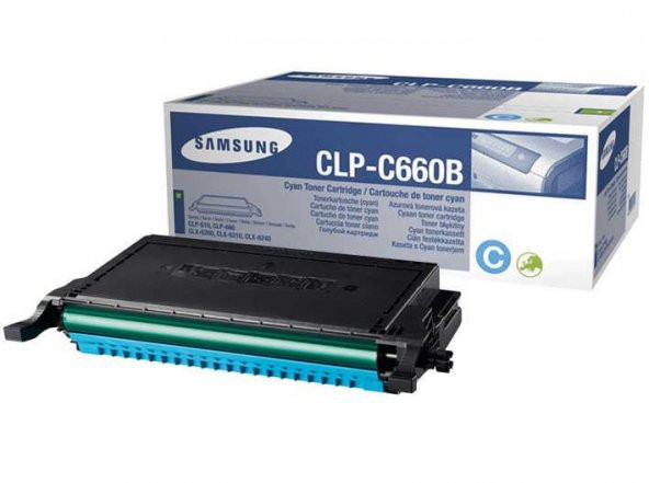 Samsung CLP-C660 Mavi Orjinal Toner 5000 Sayfa CLP660C