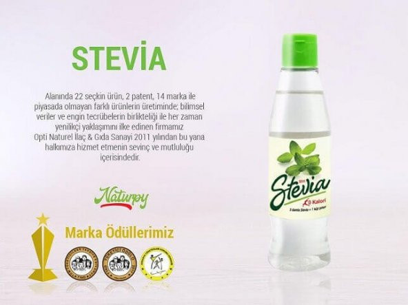Naturpy Sıvı Stevia Tatlandırıcı