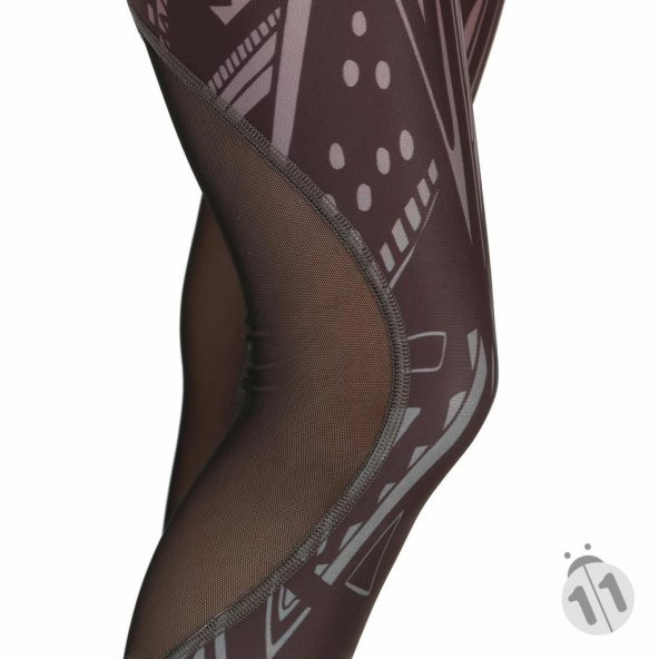 Vb Butik Spor Yoga Pilates Tayt Transparan Tül Detaylı Tayt - 4