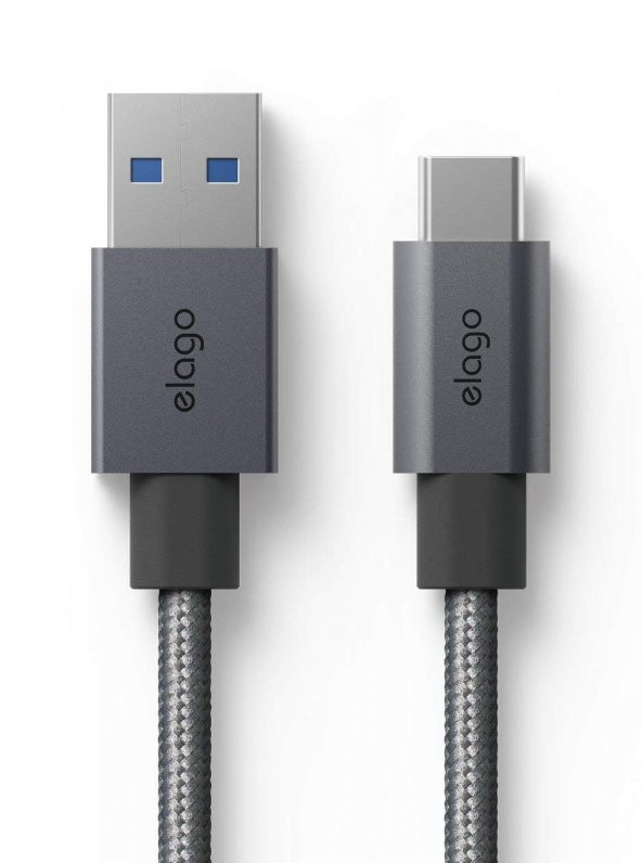 Elago Type-C 3.0 to USB 3.0 Yüksek Hızlı Şarj/Data Kablosu