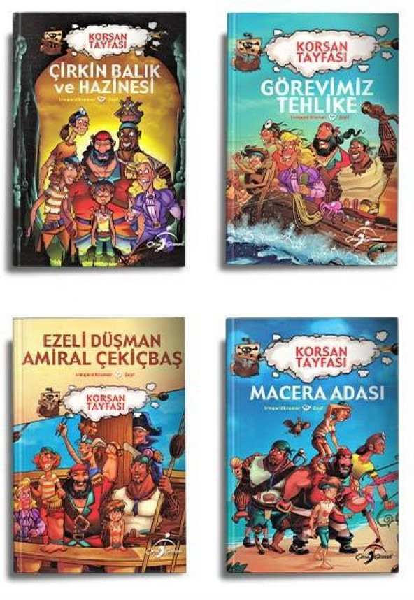 Korsan Tayfası Seti - 4 Kitap