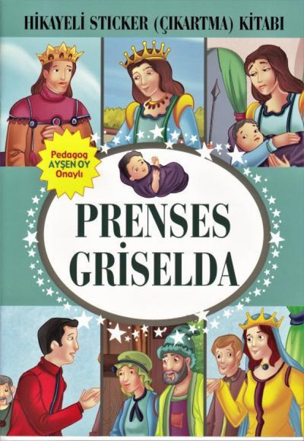Prenses Griselda - Hikayeli Sticker ( Çıkartma) Kitabı