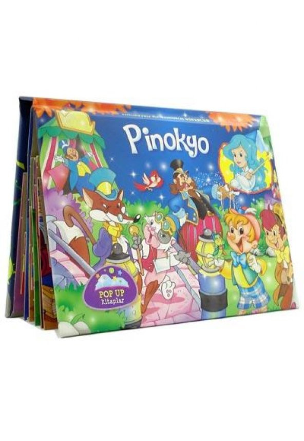 Pinokyo Üç Boyutlu Kitap (Küçük Boy)