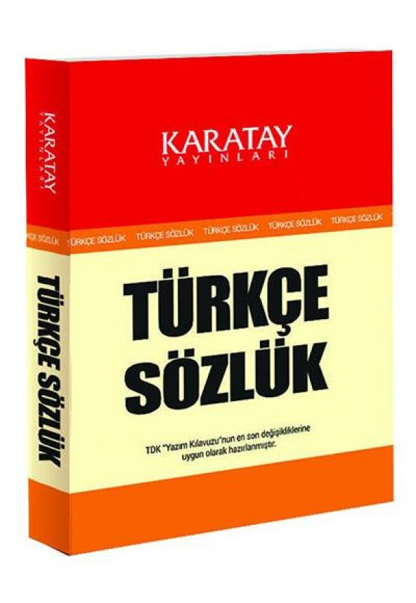 Türkçe Sözlük - Karatay - Cep Boy
