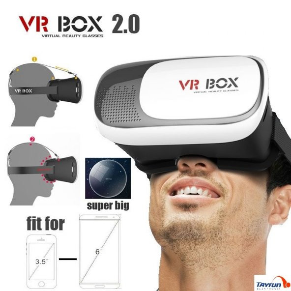 3D Sanal Gerçeklik Gözlüğü VR BOX