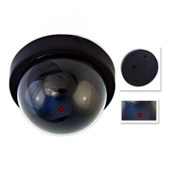 Hareket Sensörlü Caydırıcı Dome Güvenlik Kamerası