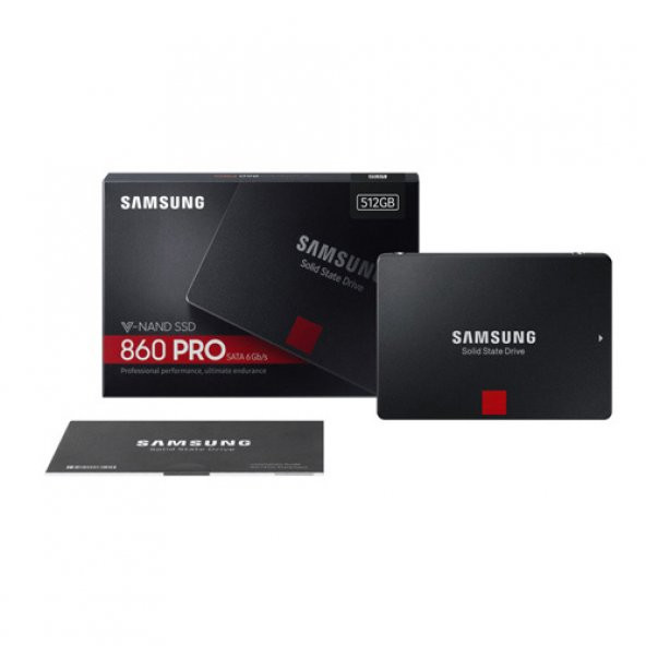 SAMSUNG 860 Pro 2.5 512GB SSD SATA3 560/530 MZ-76P512BW