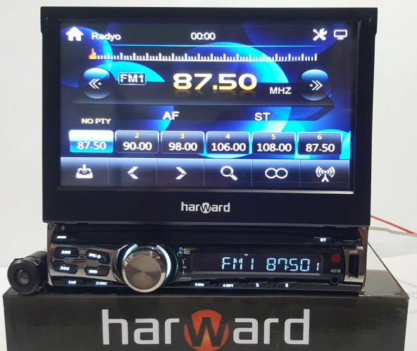 HARWARD HR-BT705 USB/SD KART/BT UYUMLU INDASH OTO TEYP - 5