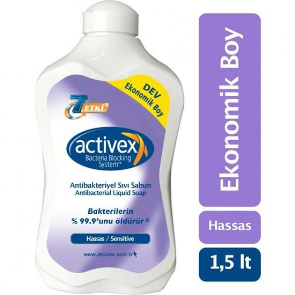 Activex Sıvı Sabun 1500ml Hassas