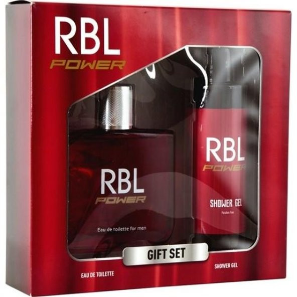 Rebul Erkek Parfüm Power + Duş Jeli Set