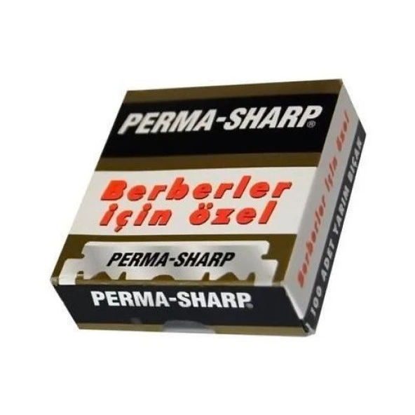Perma-Sharp Berberler İçin Özel 100 Adet Yarım Jilet