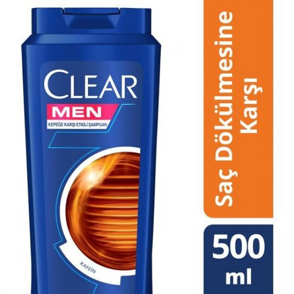 Clear Şampuan 500ml Men Dökülmelere Karşı