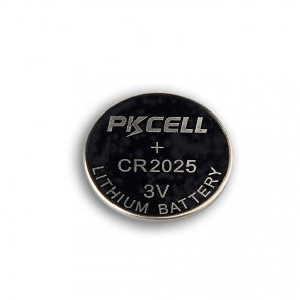 Pkcell Lityum Düğme Pil 3V CR2025 5li Paket