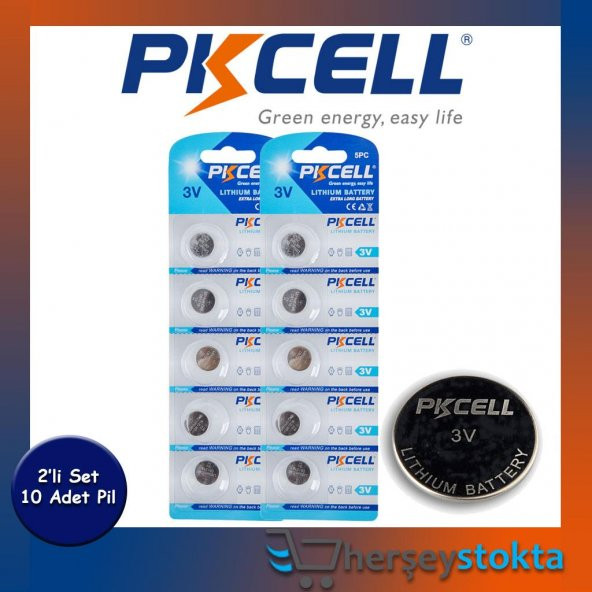 Pkcell Lityum Pil CR1216 3V 10 Adet