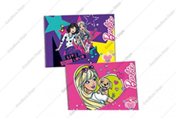 Gıpta Barbie Resim Defteri Dikişli 17x24 cm 32 Yaprak