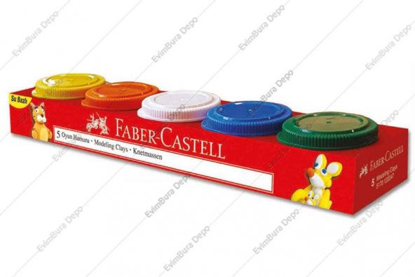 Faber-Castell Oyun Hamuru Klasik 5 Renk