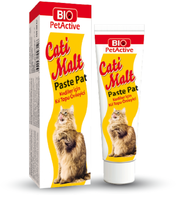 Pet Active Cati Malt Paste Tüy Yumaği Önleyici Kedi Vitamini 100 ml