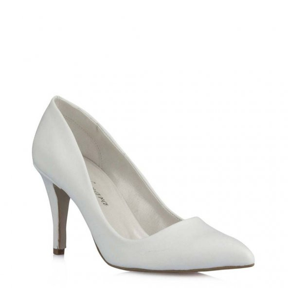 Gelin Ayakkabısı Beyaz   Stiletto - 3