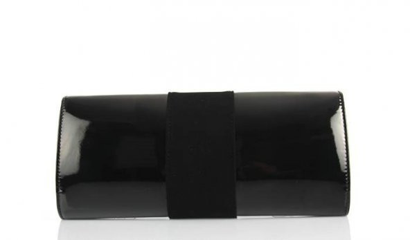 Siyah Rugan Zarf Model Portföy Çanta - 2