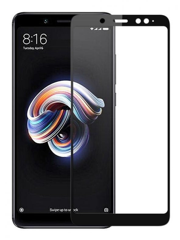 Xiaomi Redmi Note 5 5A Pro Prime Tam Ekran 3D Cam Ekran Koruyucu - 2