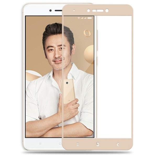 Xiaomi Redmi Note 4 4x Kırılmaz 2.5D Cam Ekran Koruyucu Tam Ekran - 4